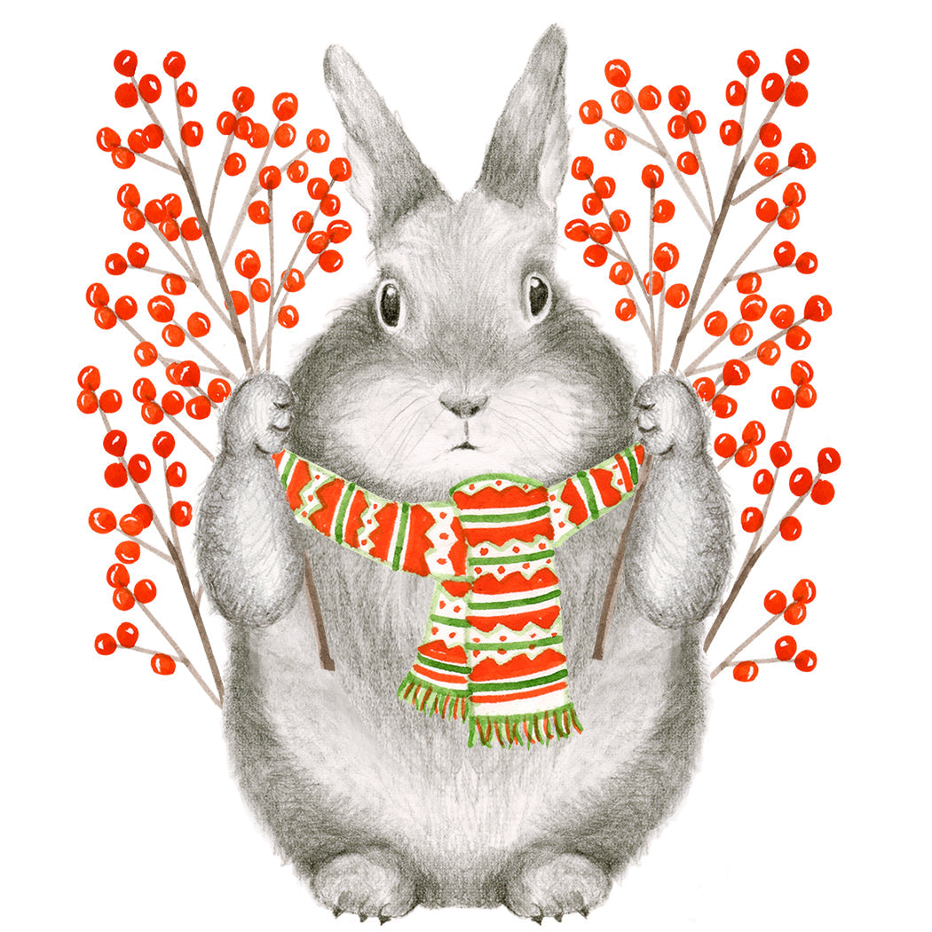 Winterberry Bunny  